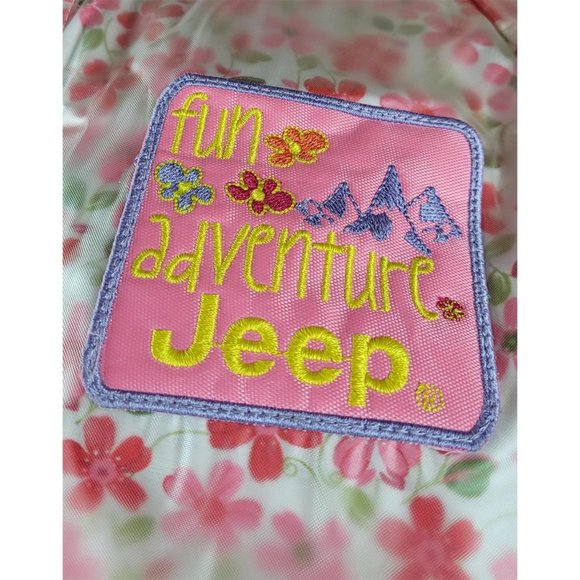 Jeep Floral Rain Coat Size Large - Picture 4 of 11